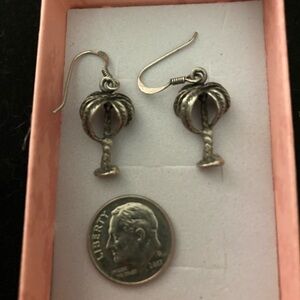 Sterling silver Palm Tree Earrings